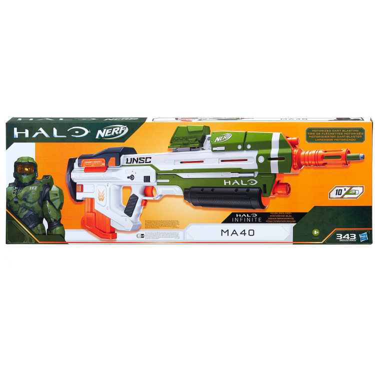 Zbraň Blaster Nerf Halo MA40